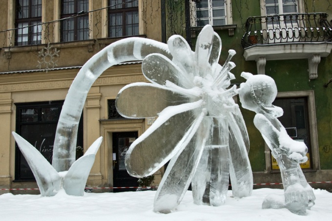 Rzeźba lodowa Poznań