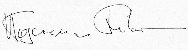 Wojciech Kilar - autograf